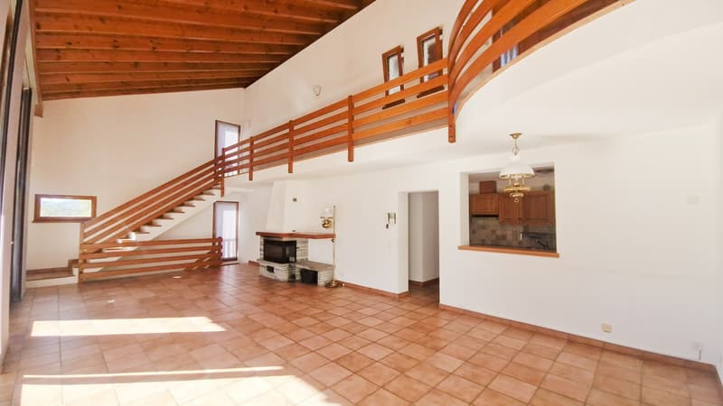 Bellissima casa 5,5 con meravigliosa zona giorno e grande giardino. (3)