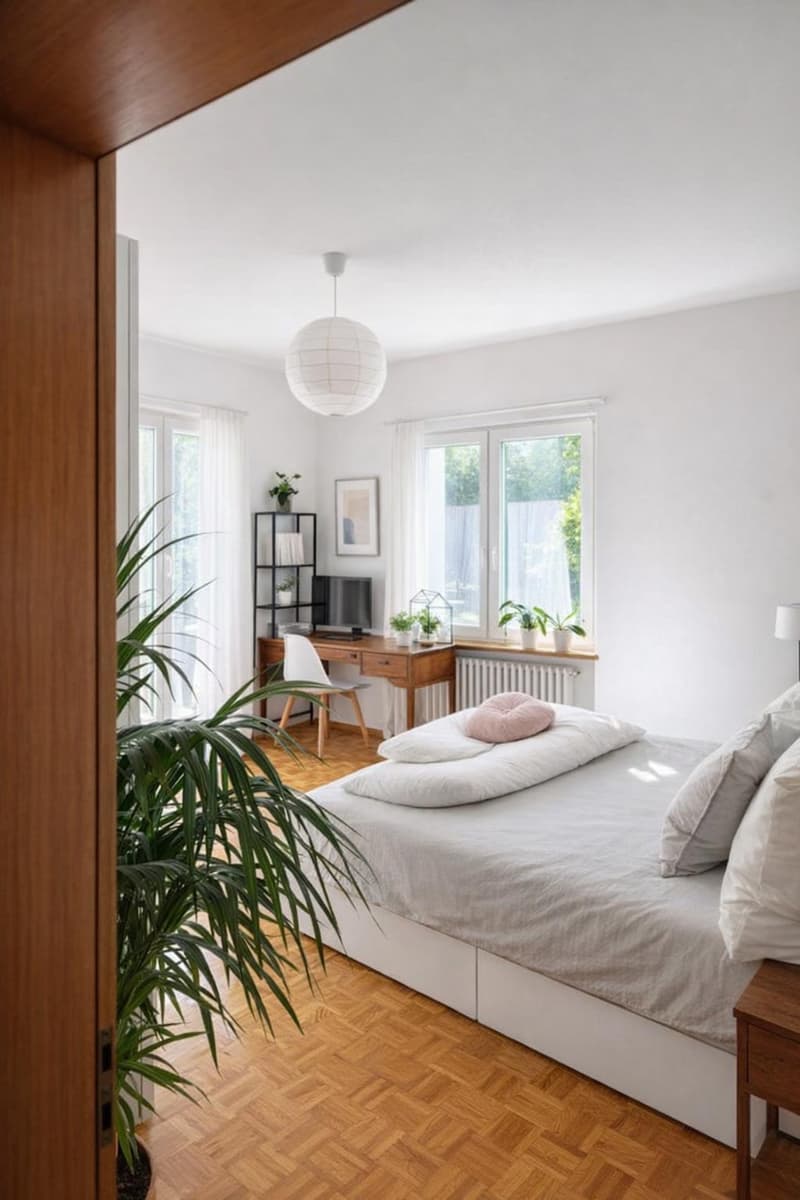 Bifamiliare 4,5 e 4,5 con giardino, tre terrazzi e grande soffitta. (10)