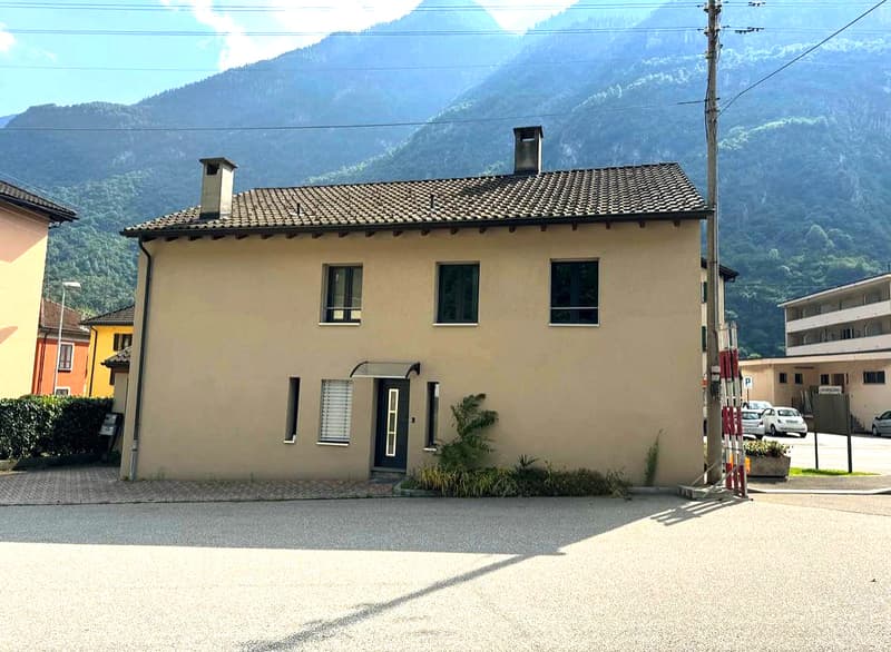 Casa bifamiliare di reddito con due appartamenti e spazio magazzino. (13)