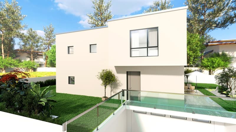 Nuove case 4,5 di medio-alto standing con giardino in edificazione. (1)