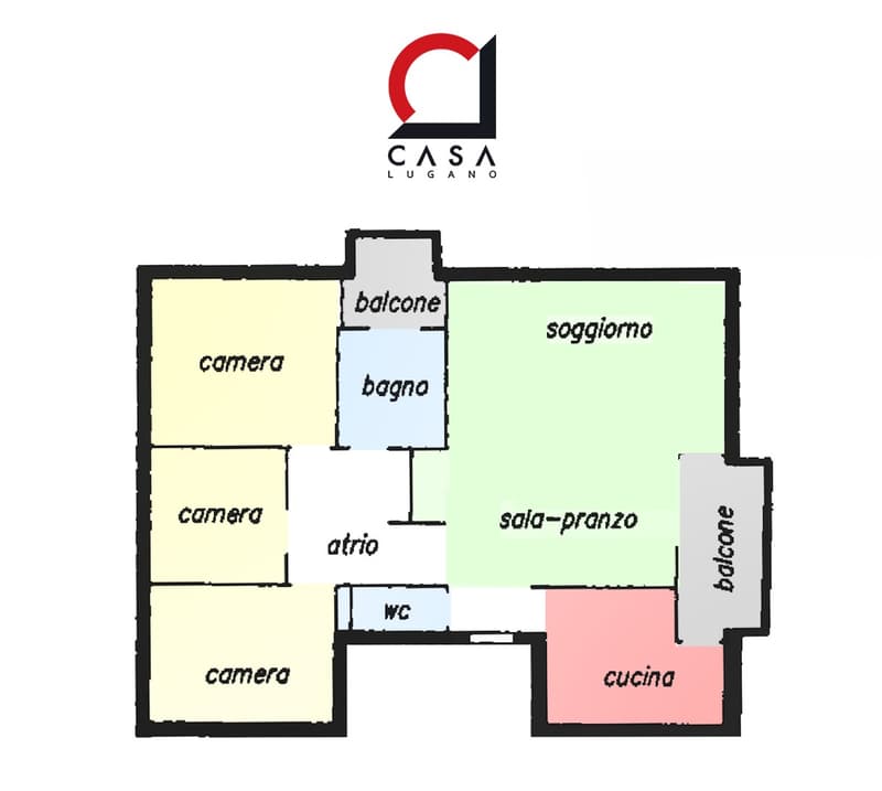 Moderno ampio 4,5 ristrutturato con terrazzo coperto e balcone. (13)