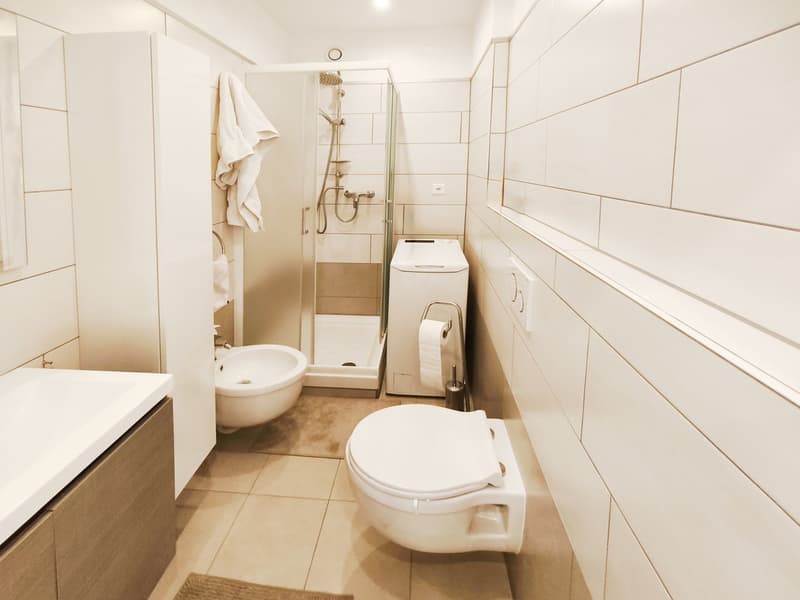 Raffinato 1,5 locali ristrutturato con balcone e cucina nuova. (5)