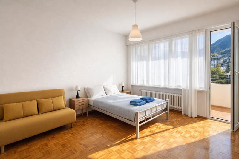 Appartamento 3,5 ristrutturato con balcone e cucina abitabile (12)