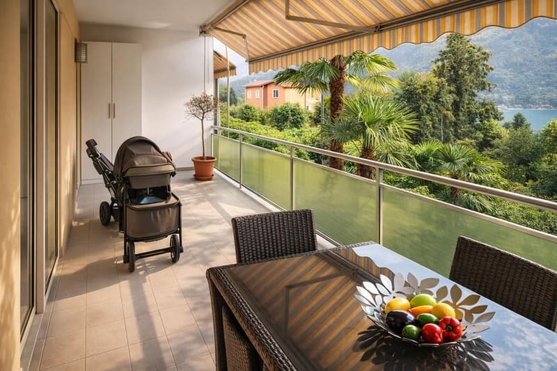 Raffinato 4,5 locali con doppio terrazzo e meravigliosa vista lago (9)