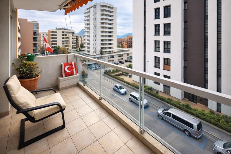 Raffinato 3,5 locali con terrazza coperta e finiture di pregio. (7)