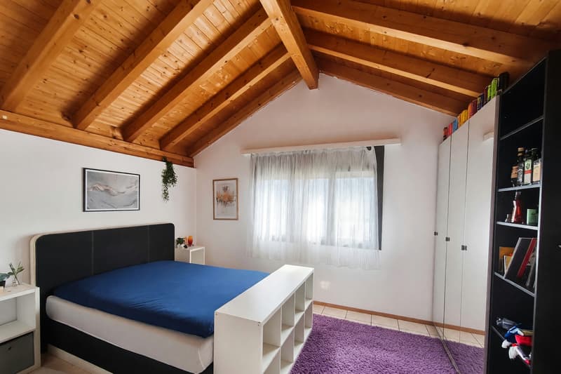 Villetta 5,5 con giardino di 300 mq e mansarda abitabile (10)