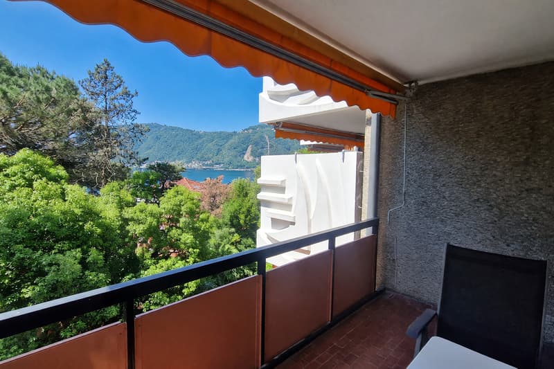 Bellissimo 2,5 locali con terrazza vista lago in residence di vacanza (6)