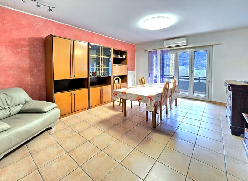 Grande 5,5 al terzo e ultimo piano con terrazza coperta panoramica. (1)