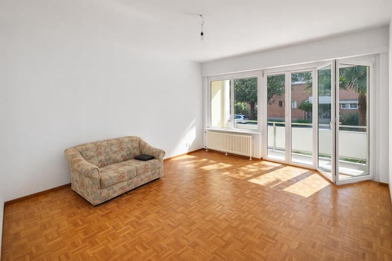 Gradevole luminoso appartamento 2,5 locali con ampio balcone (2)