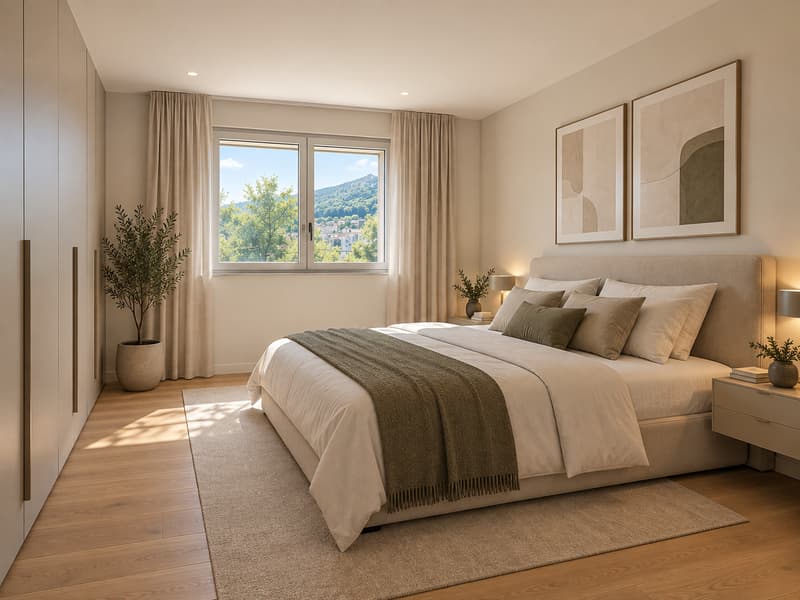 Prestigioso 5,5 ristrutturato in alto standing con terrazzo vista lago (10)