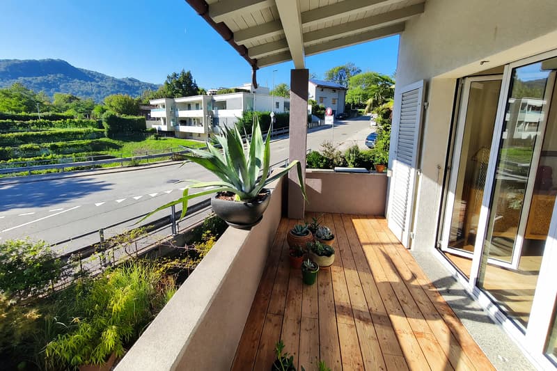 Casa bifamiliare 7 locali ristrutturata con giardino a Davesco (9)