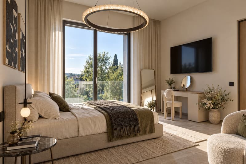 Nuova casa contigua 4,5 con giardino privato, terrazzo e piscina (6)