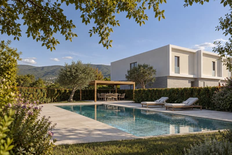 Nuova casa contigua 4,5 con giardino privato, terrazzo e piscina (2)
