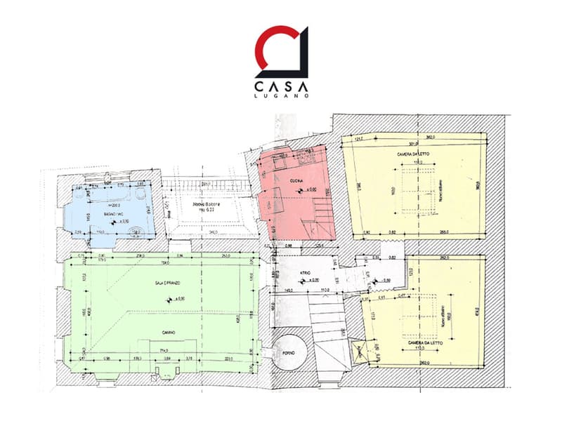 Appartamento 4 locali di charme ristrutturato con torretta panoramica (14)