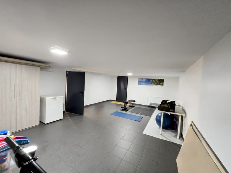 Lussuosa villa 4,5 con giardino, orto e vista aperta. (14)