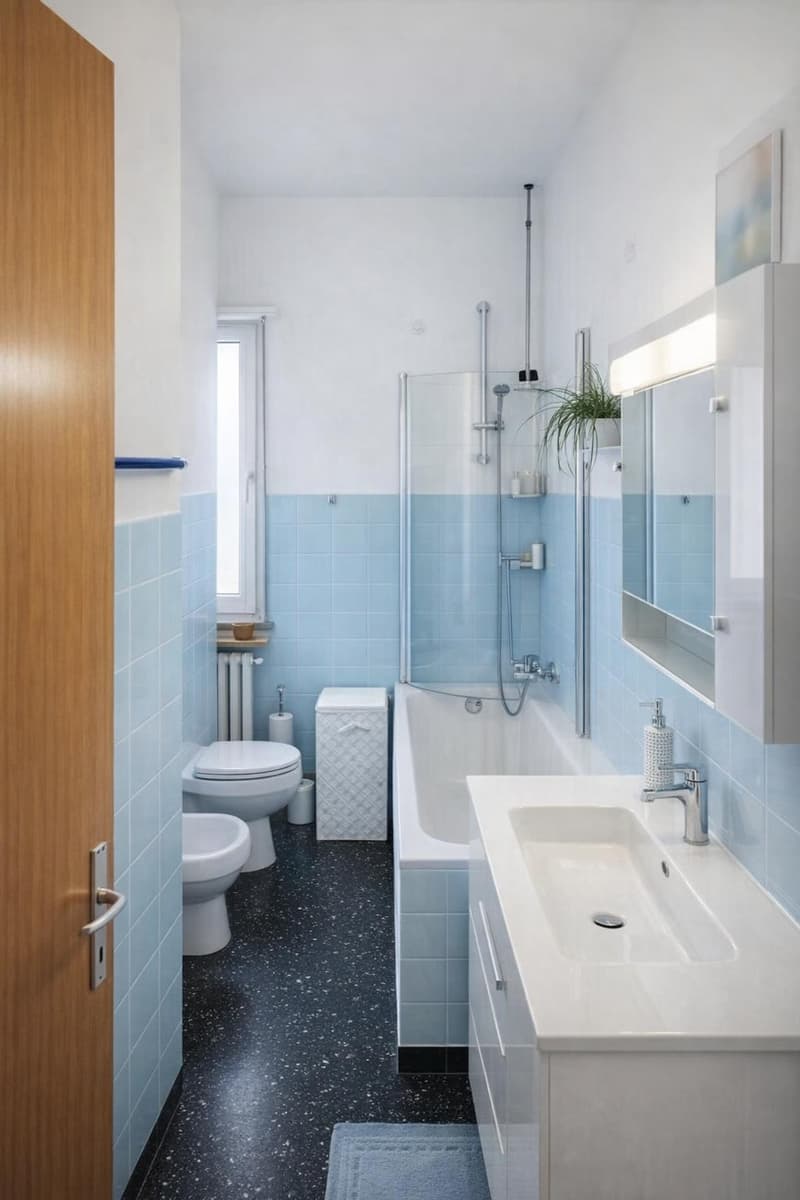 Bifamiliare 4,5 e 4,5 con giardino, tre terrazzi e grande soffitta. (15)