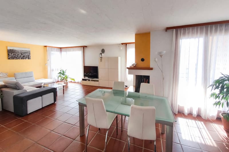 Villa unifamiliare 5,5 vista lago con giardino e camino (4)