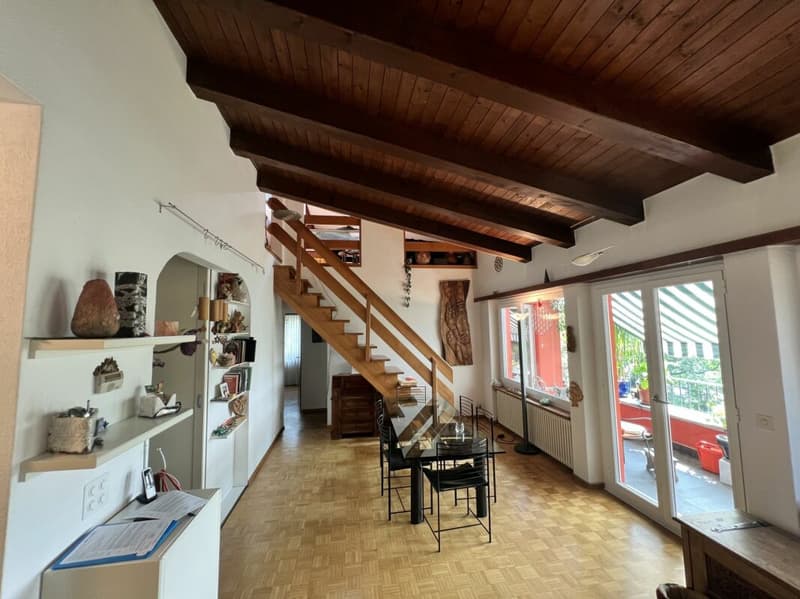 Casa bifamiliare con ampio spazio verde (2)