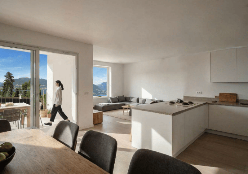 Appartamento 1 di  3.5 locali piano terra con giardino (9)