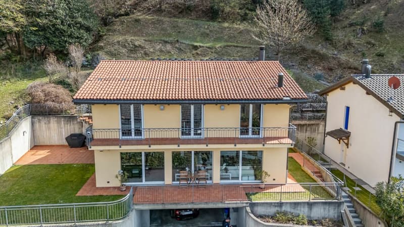 Single-family house with 4.5 rooms + hobby room + garden and land (25)