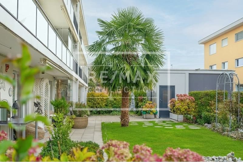 Exklusive 4½ - Zimmer Gartenwohnung mit Hobbyraum (4)