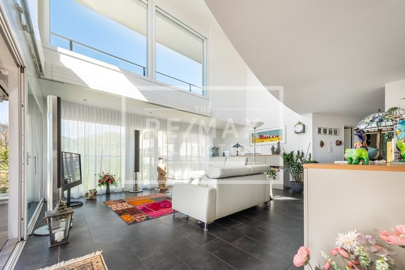 Attika-Feeling mit Pilatusblick: Exklusive 5½-Zimmer-Maisonettewohnung (4)