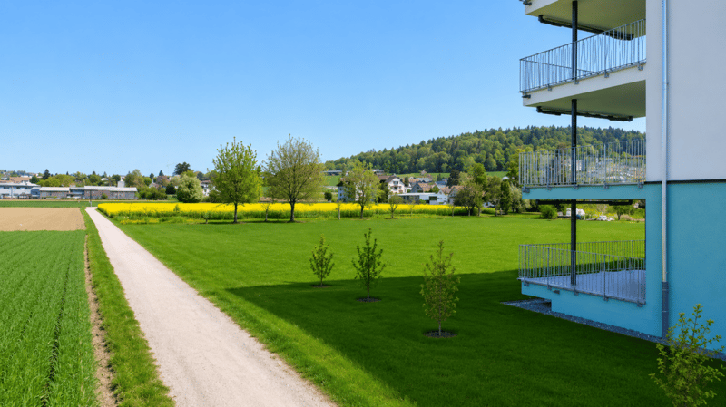 Erstbezug mit Aussicht stilvoll wohnen im Grünen (18)