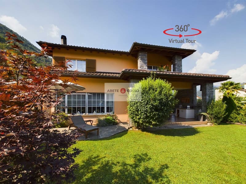 Casa unifamiliare con giardino, in zona residenziale, vicino a Lugano. | homegate.ch