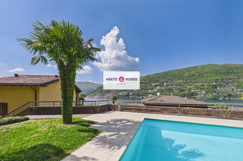 Spazio, luce, natura e vista sul Lago di Lugano (20)