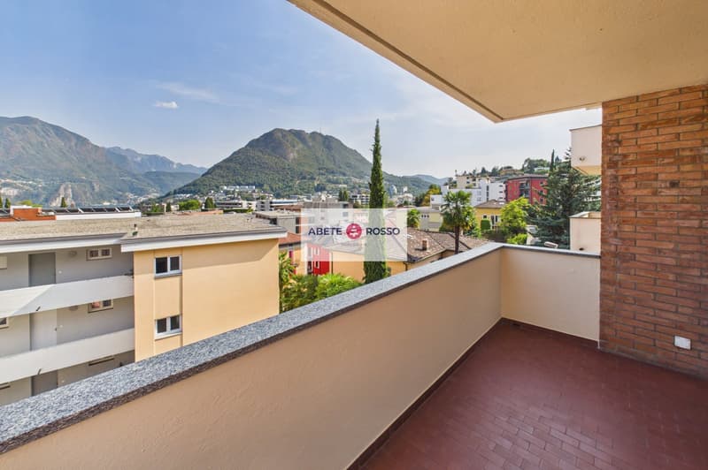 Appartamento 4 locali: rinnovato, vicino al centro cittadino, vista aperta sul lago. (6)
