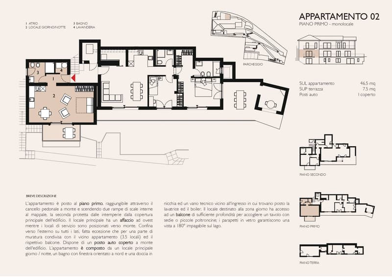 Monolocale vista lago (8)