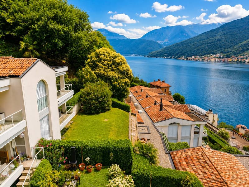 Duplex esclusivo con giardino privato e vista lago (5)