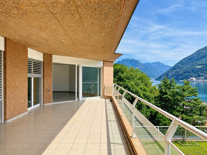 Incantevole appartamento di 3.5 locali con vista lago a Melide (10)