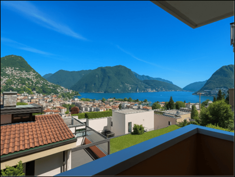 Affascinante appartamento di 3,5 locali con vista panoramica a Massagno (2)