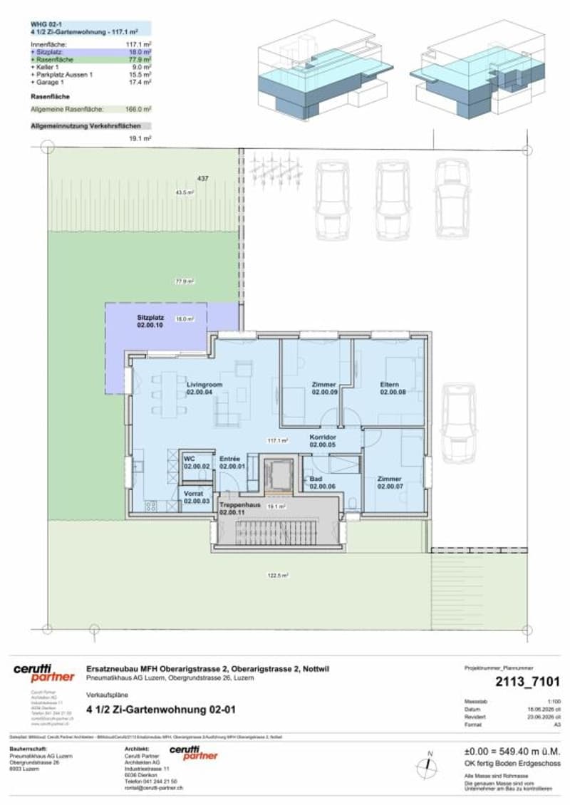 4½-Zimmer-Gartenwohnung an hervorragender Lage (5)