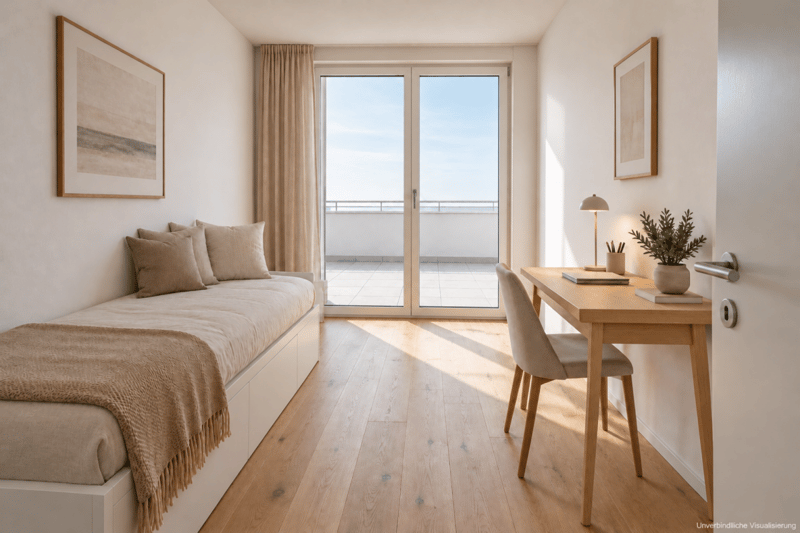 3.5-Zimmer-Neubauwohnung mit grosszügiger Terrasse und Loggia (3)