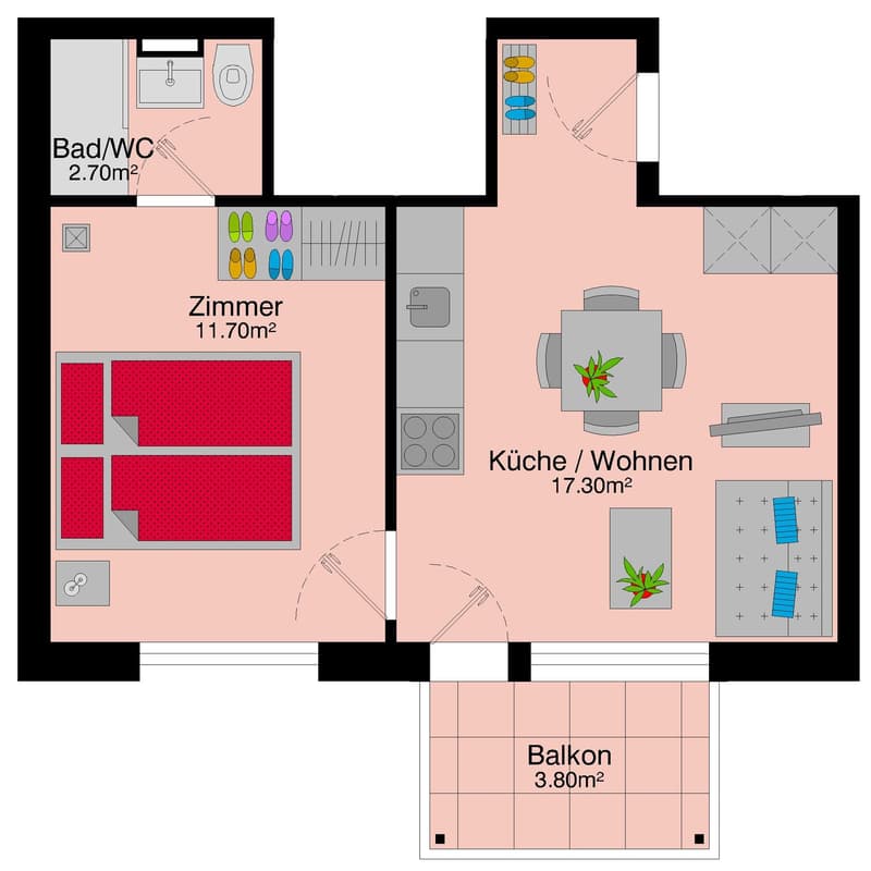 Moderne 3 Zimmer Wohnungen in Zürich Altstetten (Kat. 1) (9)