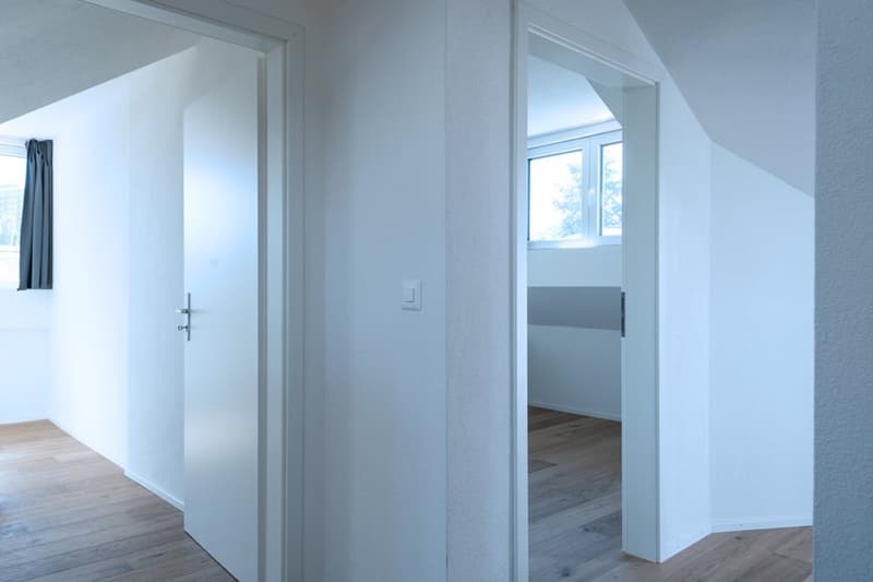 Helle 3 Zimmer Dachwohnung mit Aussicht in Zürich Wiedikon (12)