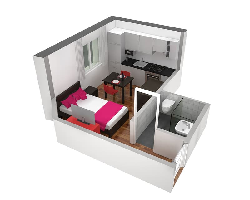 Gemütliches Studio-Apartment in Zürich-Oerlikon (14)