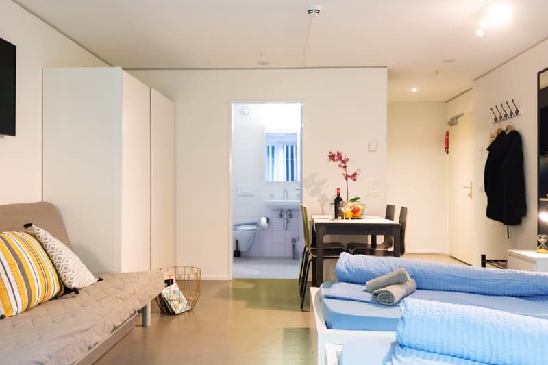 Möbliertes, modernes 1.5 Zimmer Studio mit Balkon (10)