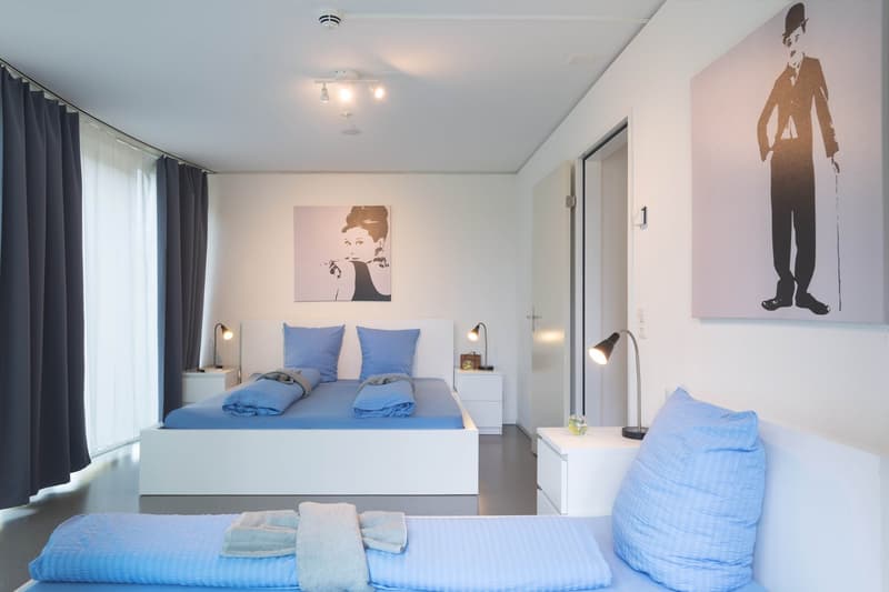 Moderne, möblierte 2-Zimmer-Wohnung mit Balkon in Luzern (12)