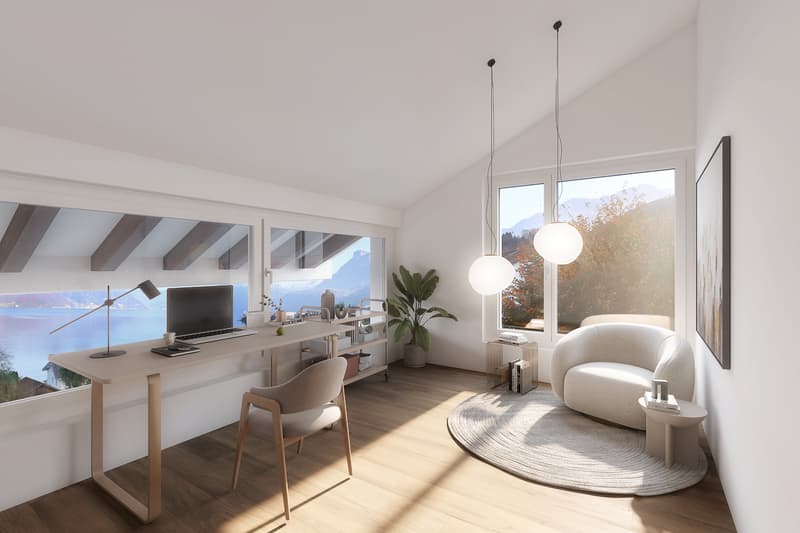 Homeoffice mit Seesicht
