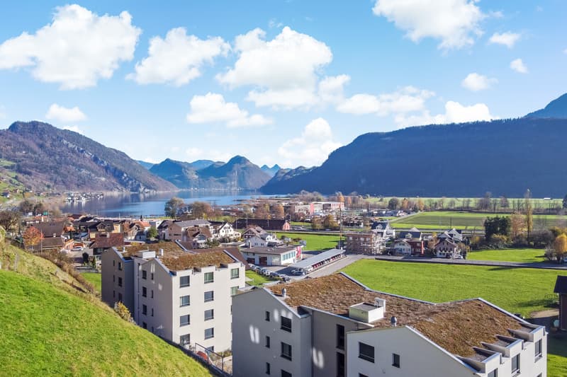 See- Bergsicht