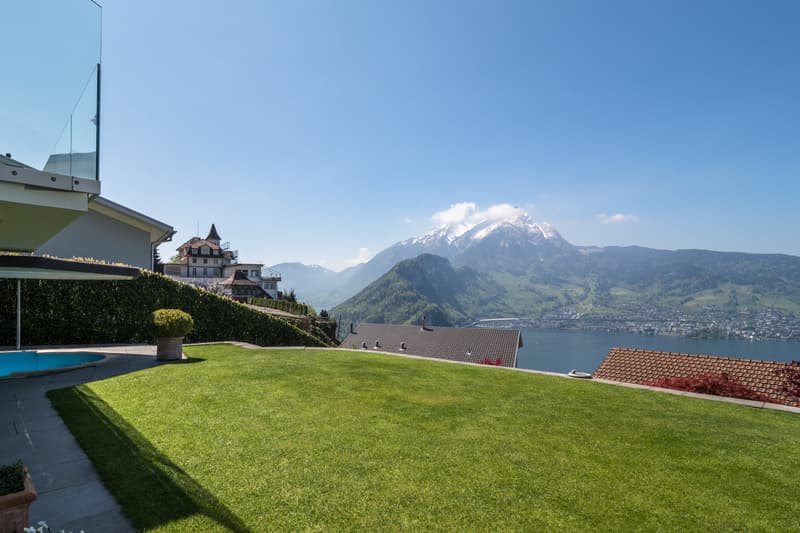 Panorama vom Sitzplatz