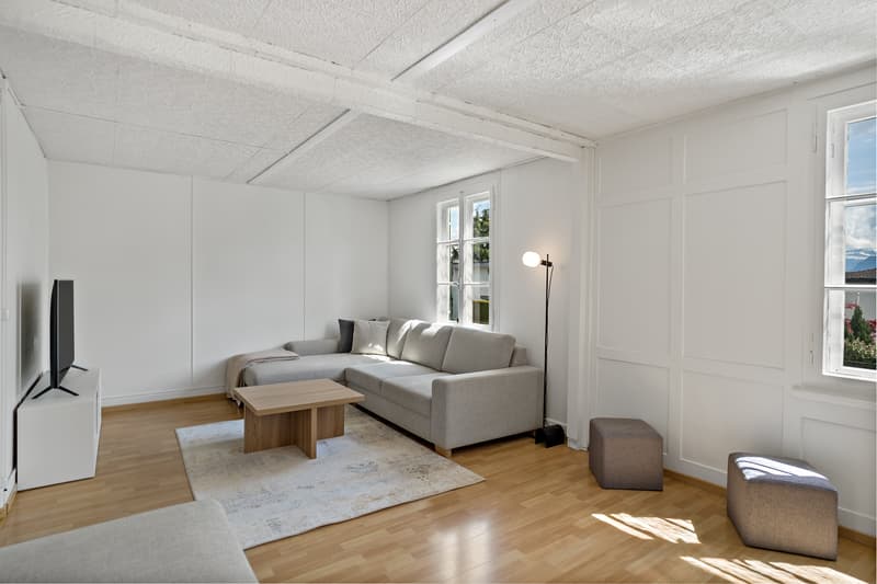 Wohnzimmer mit TV / Wifi
