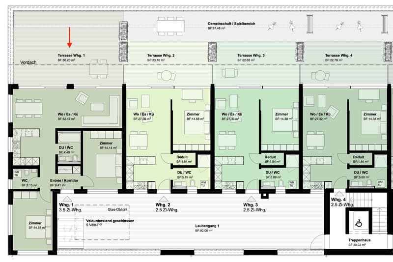 Wohnung Nr. 1