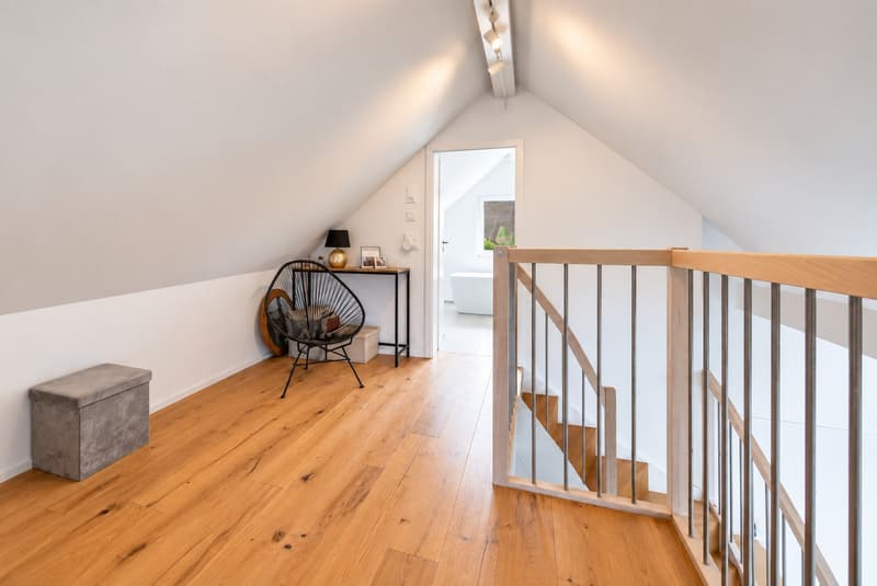 Galerie im Dachgeschoss