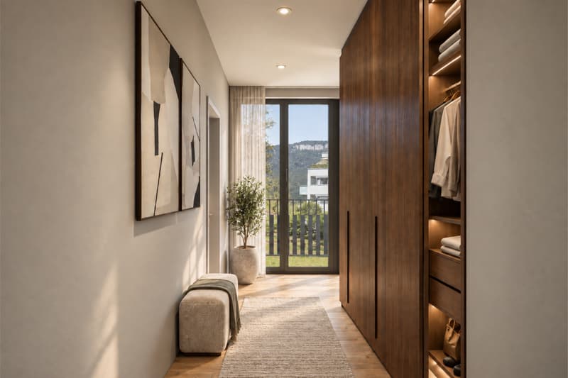 Begehbarer Kleiderschrank