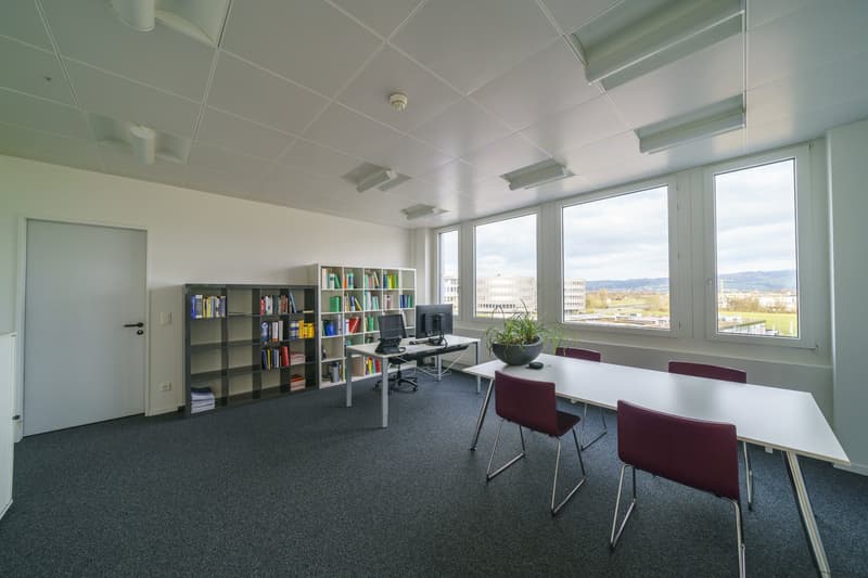 Moderne & helle Büroräumlichkeiten mit Terrasse und Weitblick in Steinhausen (2)