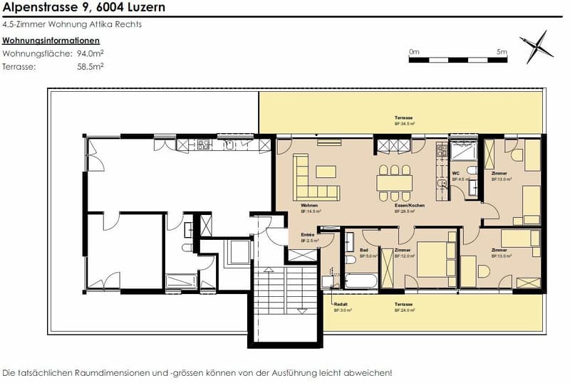 Diese Wohnung macht Sie sprachlos - Traumhafte Attika mit Panoramablick in Luzern (14)